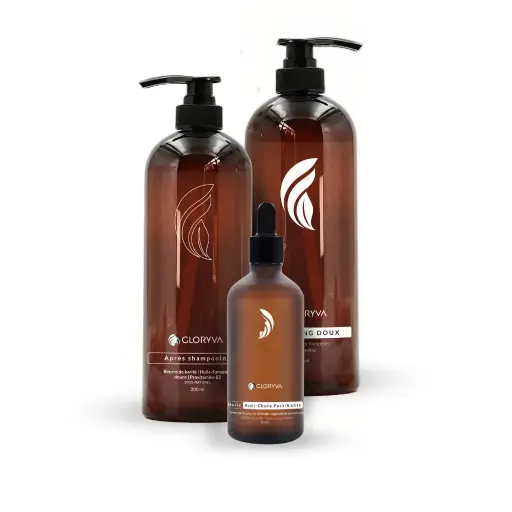 Pack Glohair – La routine capillaire essentielle pour des cheveux forts, doux et revitalisés